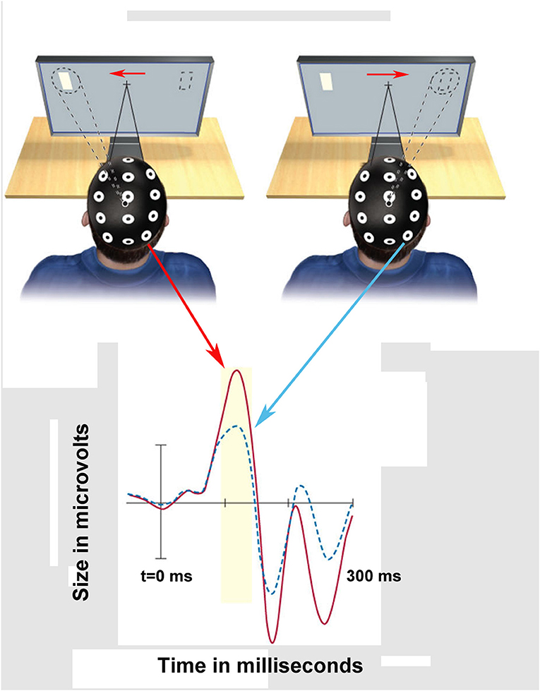 图2 -测量脑电波在注意力的任务。